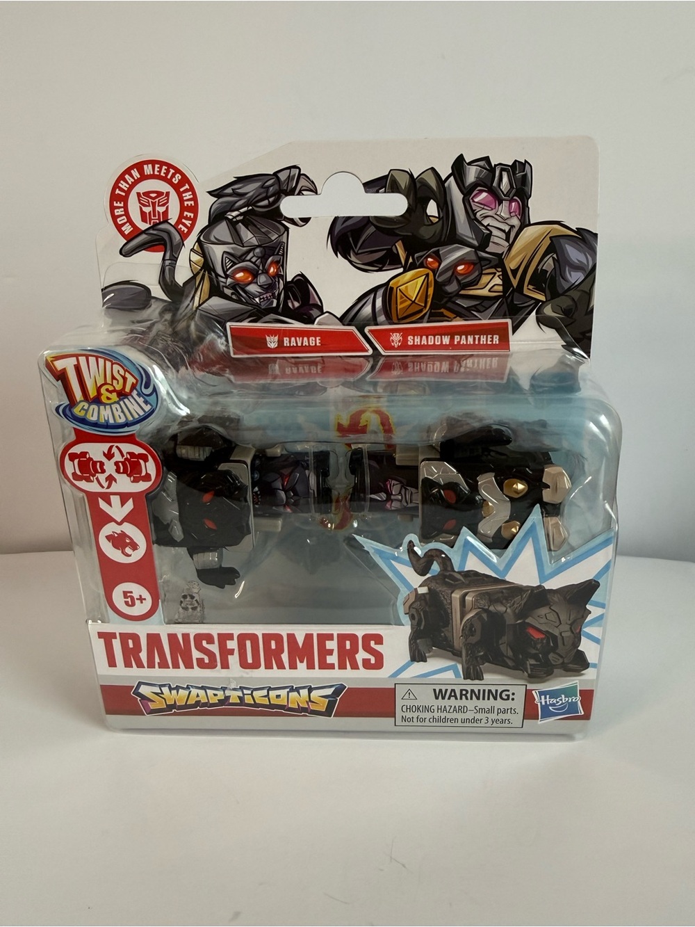 NWT Transformers Swapticons Ravage & Shadow Panther Hasbro